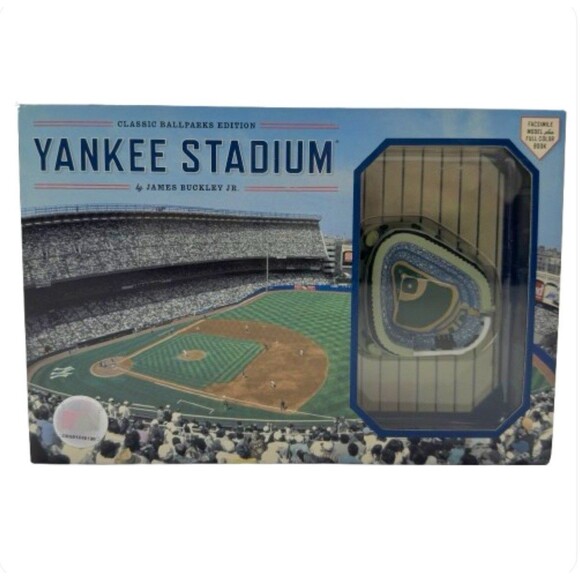 Classic Ballparks Edition NY Yankee Stadium Model & Book Set by James Buckley Jr - Picture 1 of 15